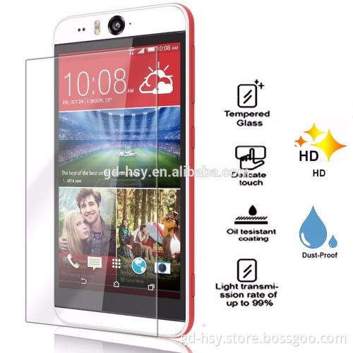 HUYSHE Premium Explosion Proof Tempered Glass Screen Protector For HTC desire eye